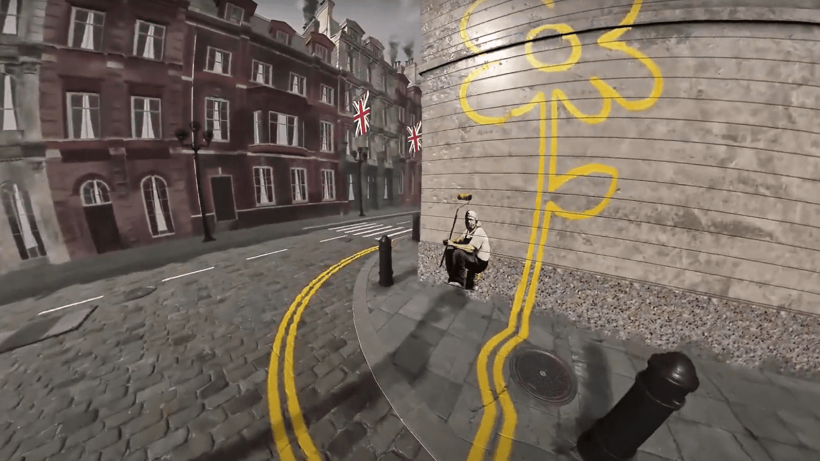 Screen Banksy VR Excibition Experience - 1